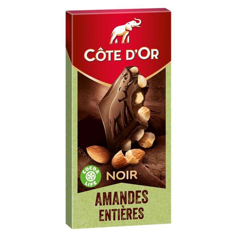 Chocolat Noir Aux Amandes Enti Res C Te D Or G Frichti Market