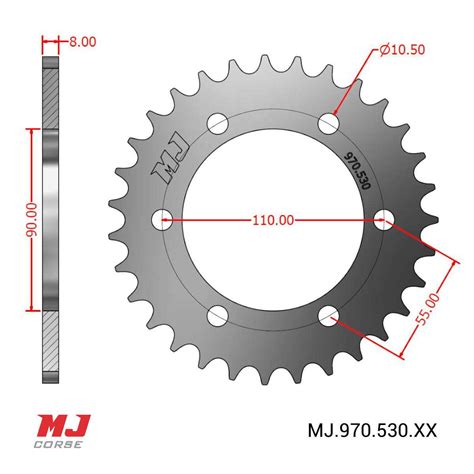 Couronne Mj Compatible Avec Yamaha Tx Mj Corse