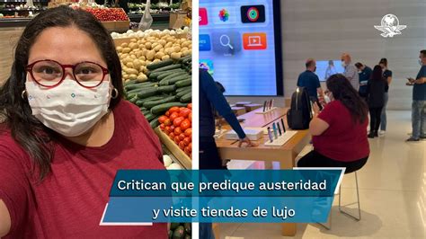 Captan a senadora Citlalli Hernández en tienda Apple de Polanco