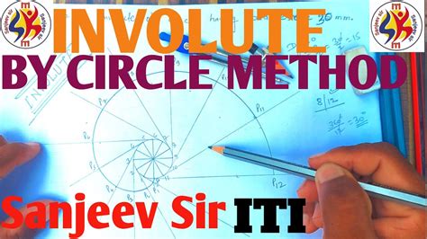 Involute Involute Engineering Drawinginvolute With Normal Andtangent