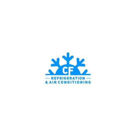 Cf Refrigeration Air Conditioning Logo 24608942 Vector Art At Vecteezy