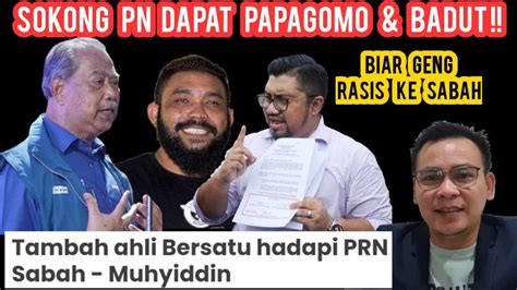 SOKONG PN DAPAT PAPAGOMO BADUT MUHYIDDIN NAK TAMBAH AHLI BERSATU