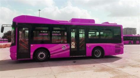 Pink Buses For Women Launched On Two New Routes In Karachi