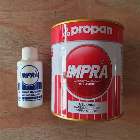 Jual Impra Base Coat Melamine Sanding Sealer Impra Mss 123 Hardener 1