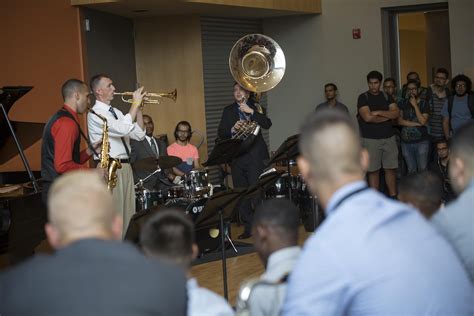 Marine Corps Band New Orleans Performs With Students From The