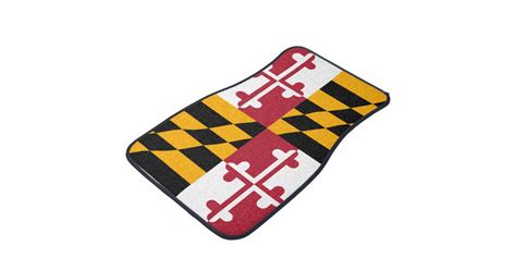 Maryland State Flag Design Car Mat Zazzle