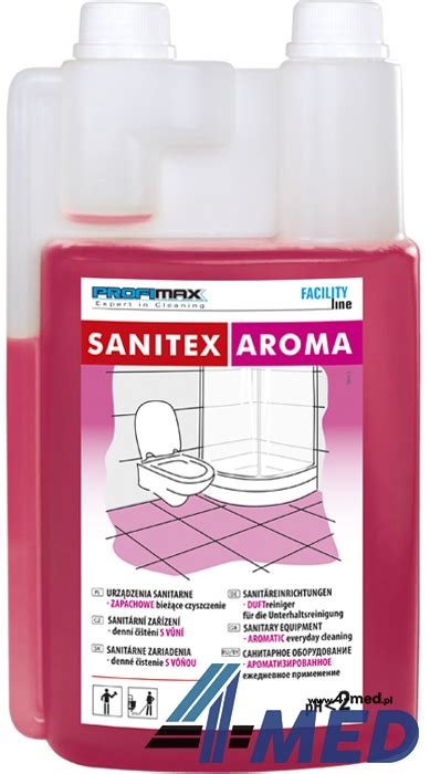 Sanitex Aroma L Rodek Do Sanitariat W Zapachowe Malinowe Bie Ce