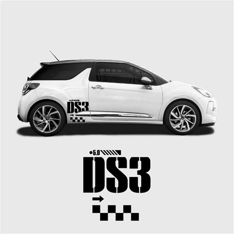 Ma Belle Voiture Stickers Déco DS3