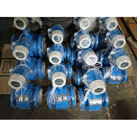 Blue Rubber Liner Electromagnetic Flow Meter At Best Price In New Delhi