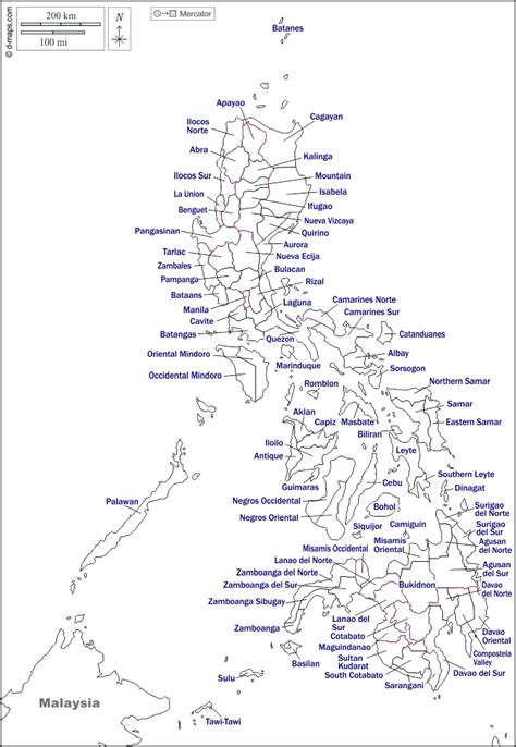 Templateprovinces Of The Philippines Image Map Wikipedia 46 Off
