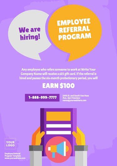 Free Employee Referral Program Flyer Templates