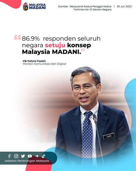 Respoden Seluruh Negara Setuju Konsep Malaysia Madani Portal