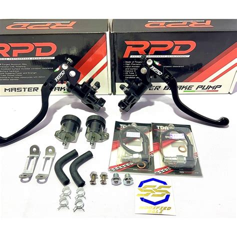 Jual Rpd Master Rem Rpd Original By Tdr Double Tabung Nmax Pcx Adv