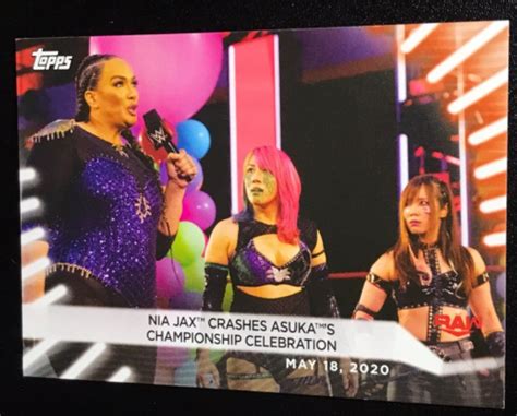 2021 Nia Jax Asuka Kairi Sane Topps WWE Womens Division 17 Wrestling