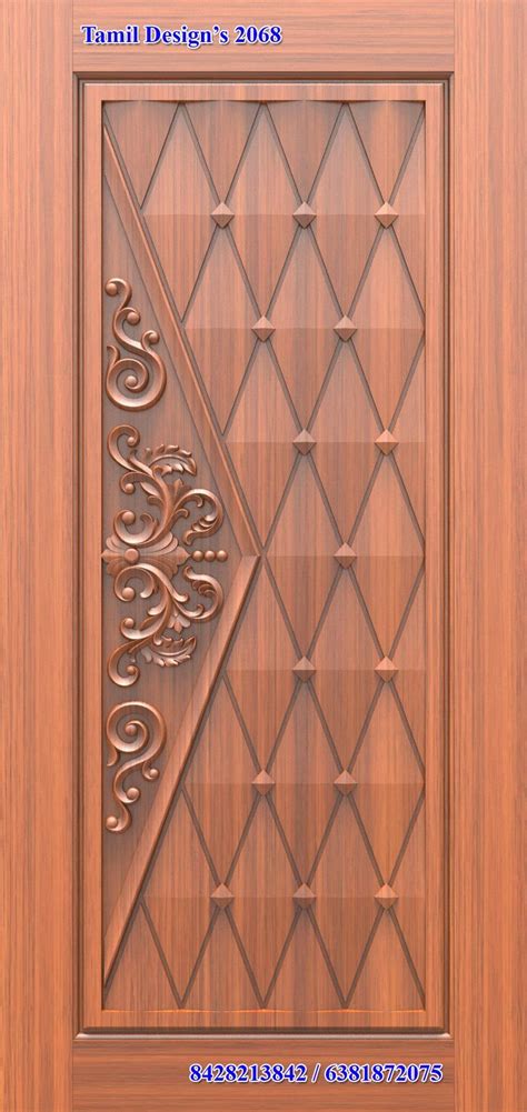 Tamil S Cnc Designs Flush Door Design Door Design Photos Wooden