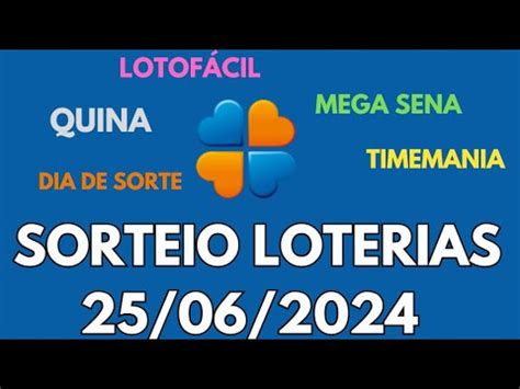 Sorteio Ao Vivo Loterias Caixa Mega Sena Lotof Cil Quina Timemania