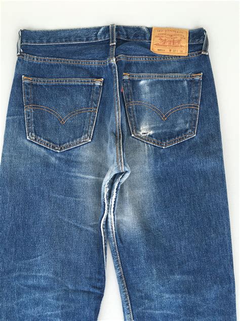 Size 30x30 Vintage Levis 501 Button Fly Jeans 1990s Levis Etsy