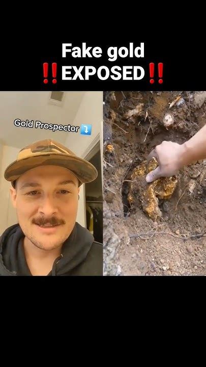 Fake Gold Exposed By Gold Prospector Shorts Fake Busted Youtube