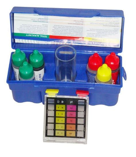 Swimming Pool Rapid Test Kit P Pool Ph Test Kit Rapid Cl Test Kit