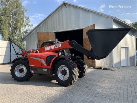 Manitou Mlt Telehandler For Sale Ukraine Plebanivka Bv