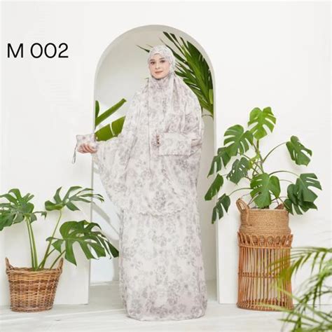 Jual Maia By Hasya Mukena Emily Series Motif Bunga Terbaru Bonus