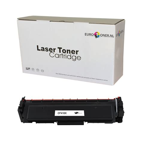 EuroToner HP 410X CF410X Toner Black Hoge Capaciteit