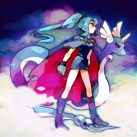 Dragonair And Clair Pokemon And 1 More Drawn By Oru Hone Oru Danbooru