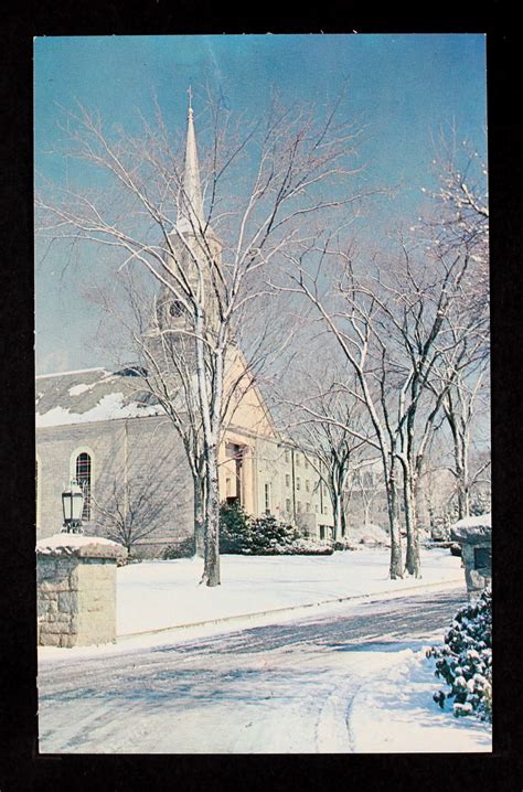 New London Harkness Chapel At Connecticut College Was Built In 1940