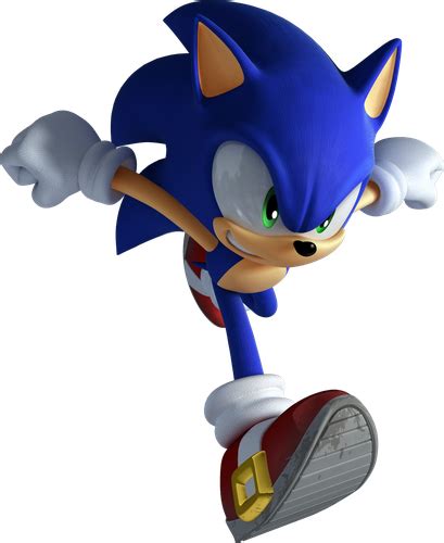 Sonic Unleashed - Sonic Run Render - Sonic the Hedgehog - Gallery ...