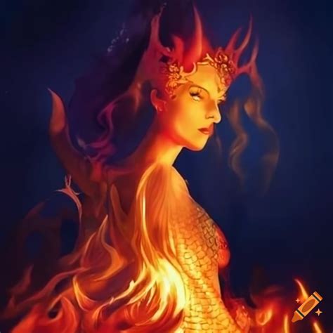 Fantasy Fire Queen