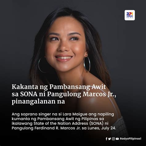 Kakanta Ng Pambansang Awit Sa SONA Ni Pangulong Marcos Jr