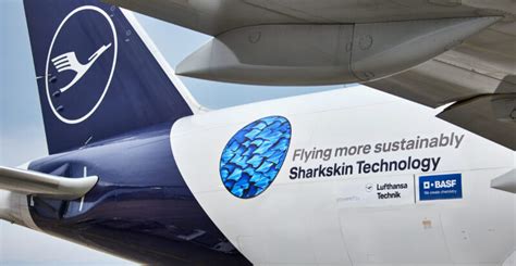 Press Release Lufthansa Is First Airline Group To Add Sharkskin