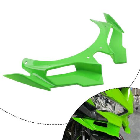 Motorcycle Naked Front Spoiler Winglet Aerodynamic Fit For Kawasaki Zx