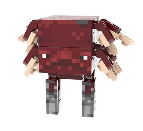 Boneco Minifigure Blocos De Montar Strider Minecraft Mega Block Toys