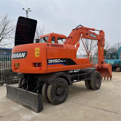 Low Working Hour T Used Doosan Dh W Wheel Excavator China Used