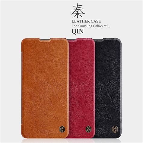 Nillkin เคสมือถือ Samsung Galaxy M51 รุ่น Qin Leather Case Shopee Thailand