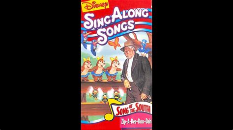 Zip A Dee Doo Dah Disney S Sing Along Songs Volume 2 YouTube