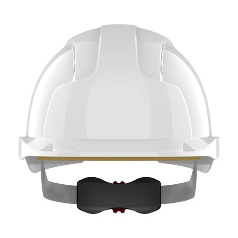 Casco EVOLite visera media sin ventilación con rueda de ajuste Blanco