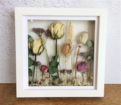 Putting Dried Flowers In A Frame - FLOWERS BKO