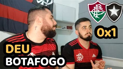 REACT MELHORES MOMENTOS FLUMINENSE 0X1 BOTAFOGO BOTAFOGO BATE O FLU