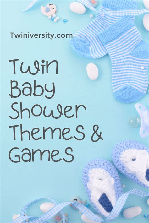 Plan The Perfect Twin Baby Shower Twin Baby Shower Theme Twins Baby