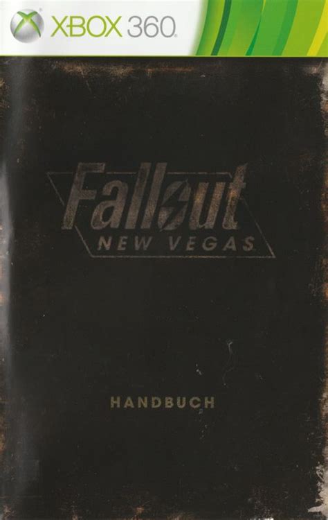 Fallout New Vegas Cover Or Packaging Material Mobygames