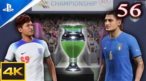 Part 56 The UEFA Euro 2024 Final FIFA 23 Player Career Gameplay