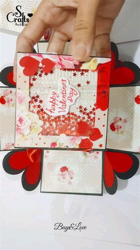 Mini Scrapbook Valentines Day T Ideas Handmade T Making