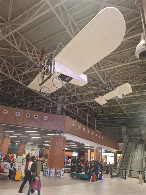replica-of-jorge-chavez-plane-hangs-in-international-terminal | Peru