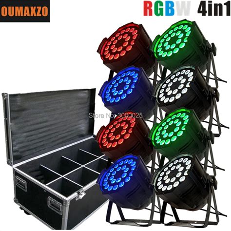 Luces Led En Para Dj Dmx X W Rgbw En Unidades Led