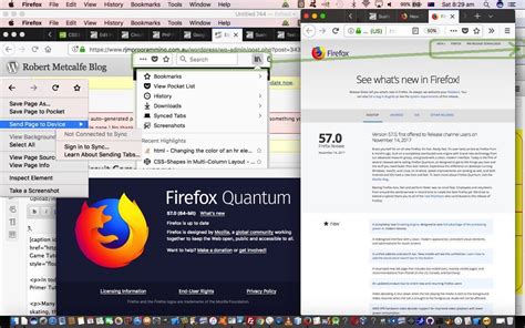 Firefox Quantum Web Browser Primer Tutorial Robert James Metcalfe Blog