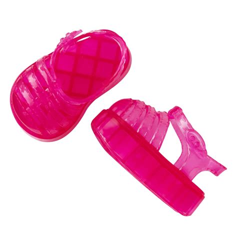 My Life As Pink Jelly Platform Sandals For 18” Doll