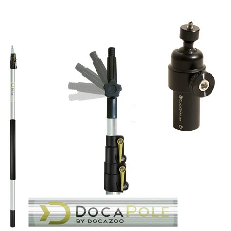 Docapole Foot Camera Pole Ft Extension Pole Clicksnap