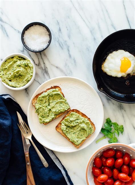 Avocado Pesto Toast Recipe Cookie And Kate